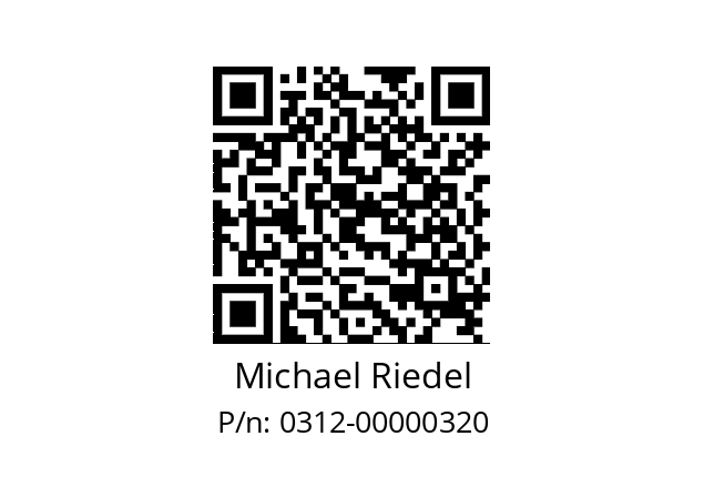   Michael Riedel 0312-00000320