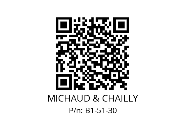   MICHAUD & CHAILLY B1-51-30