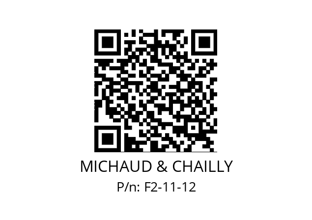   MICHAUD & CHAILLY F2-11-12