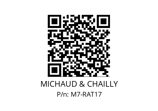   MICHAUD & CHAILLY M7-RAT17