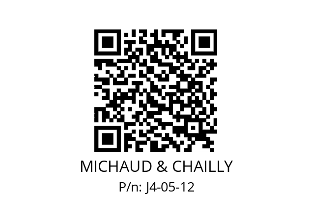   MICHAUD & CHAILLY J4-05-12