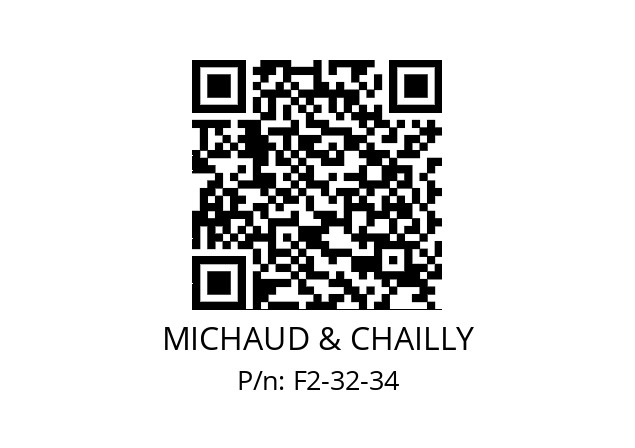  3161818479 MICHAUD & CHAILLY F2-32-34