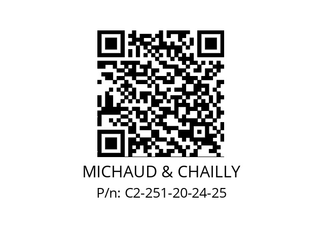   MICHAUD & CHAILLY C2-251-20-24-25