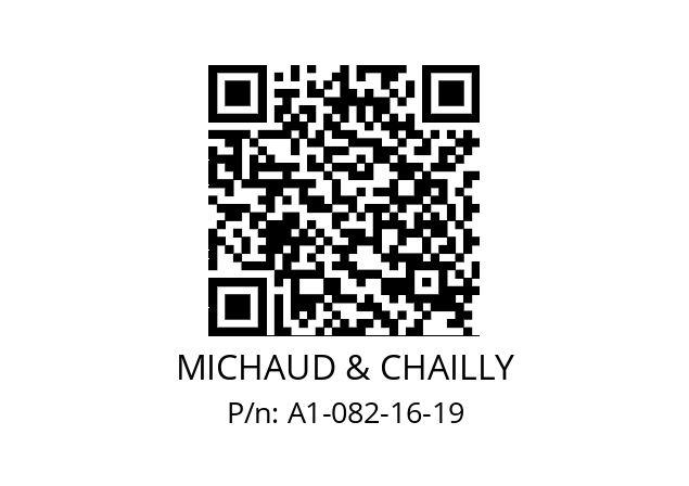   MICHAUD & CHAILLY A1-082-16-19