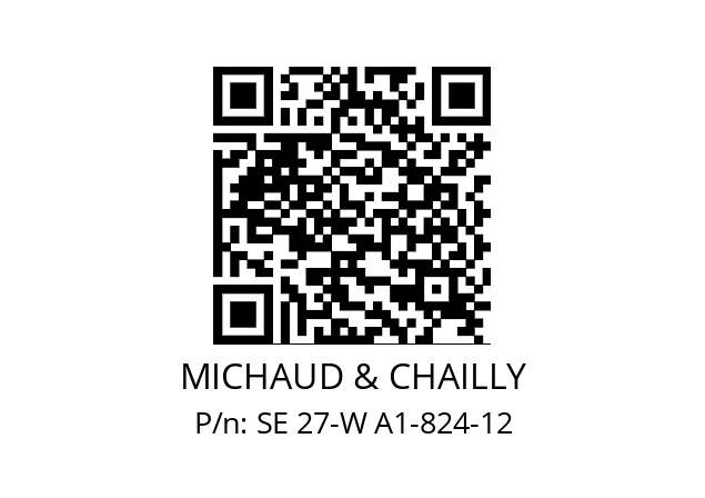   MICHAUD & CHAILLY SE 27-W A1-824-12