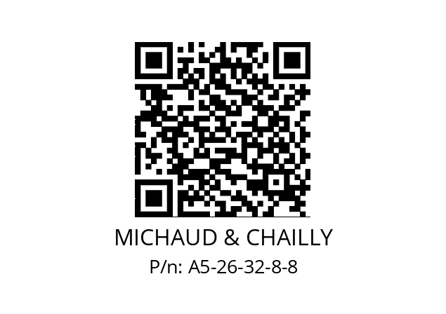   MICHAUD & CHAILLY A5-26-32-8-8