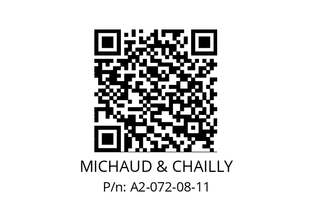   MICHAUD & CHAILLY A2-072-08-11