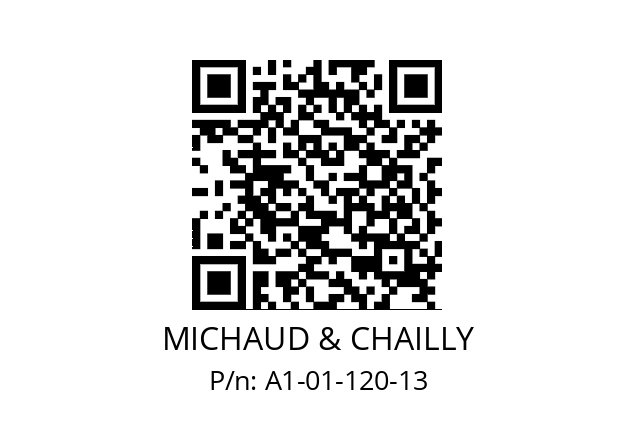   MICHAUD & CHAILLY A1-01-120-13