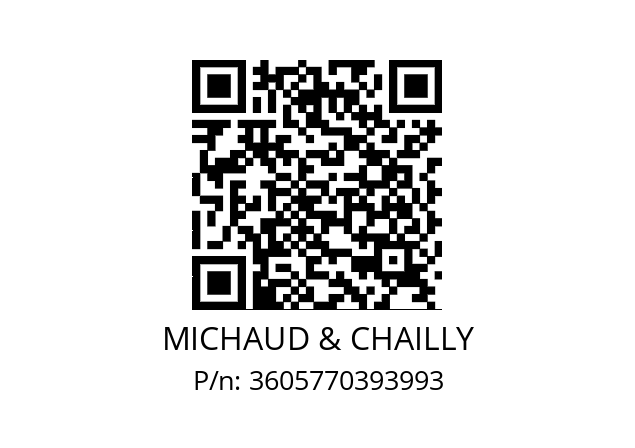   MICHAUD & CHAILLY 3605770393993