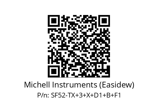   Michell Instruments (Easidew) SF52-TX+3+X+D1+B+F1