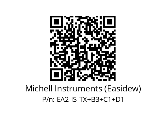   Michell Instruments (Easidew) EA2-IS-TX+B3+C1+D1