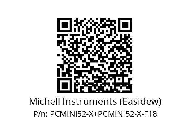   Michell Instruments (Easidew) PCMINI52-X+PCMINI52-X-F18