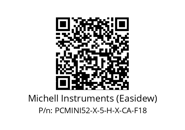   Michell Instruments (Easidew) PCMINI52-X-5-H-X-CA-F18