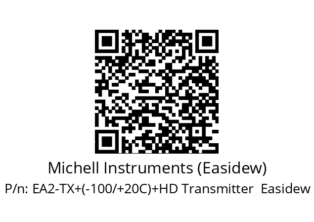   Michell Instruments (Easidew) EA2-TX+(-100/+20C)+HD Transmitter  Easidew