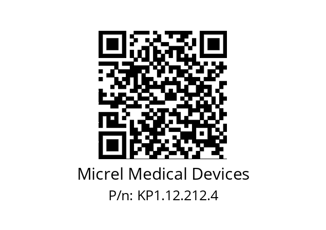   Micrel Medical Devices KP1.12.212.4