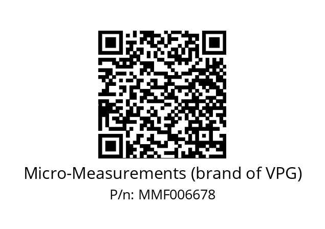   Micro-Measurements (brand of VPG) MMF006678