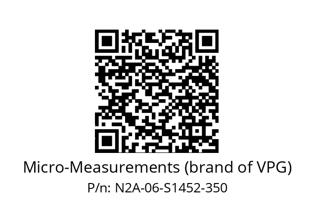   Micro-Measurements (brand of VPG) N2A-06-S1452-350