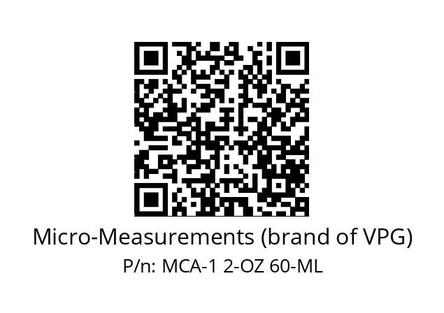   Micro-Measurements (brand of VPG) MCA-1 2-OZ 60-ML