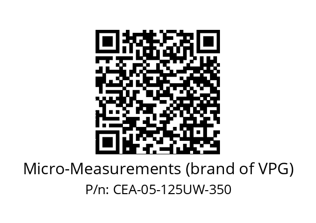   Micro-Measurements (brand of VPG) CEA-05-125UW-350