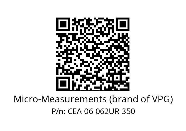   Micro-Measurements (brand of VPG) CEA-06-062UR-350