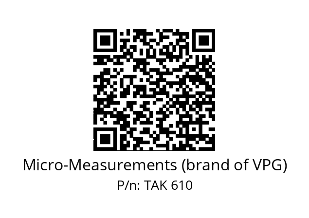   Micro-Measurements (brand of VPG) TAK 610