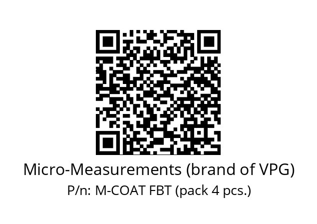   Micro-Measurements (brand of VPG) M-COAT FBT (pack 4 pcs.)