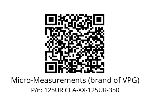   Micro-Measurements (brand of VPG) 125UR CEA-XX-125UR-350