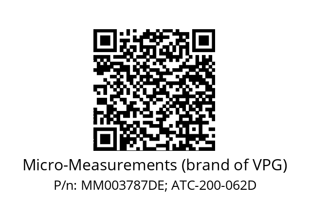   Micro-Measurements (brand of VPG) MM003787DE; ATC-200-062D