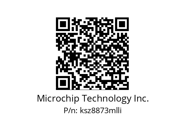   Microchip Technology Inc. ksz8873mlli