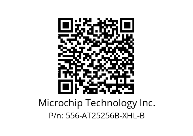   Microchip Technology Inc. 556-AT25256B-XHL-B