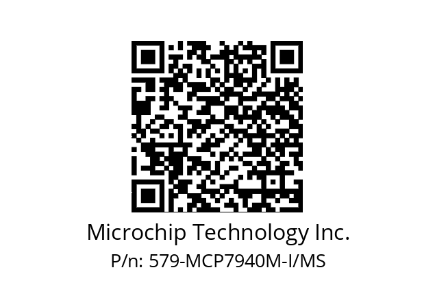   Microchip Technology Inc. 579-MCP7940M-I/MS