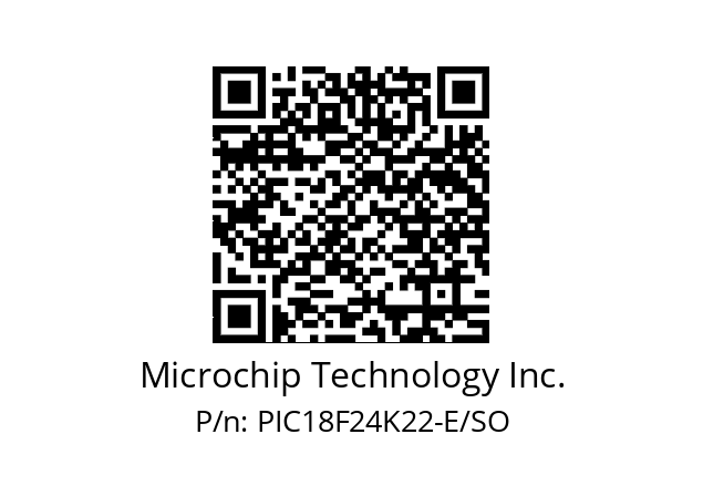  579-PIC18F24K22ESO Microchip Technology Inc. PIC18F24K22-E/SO