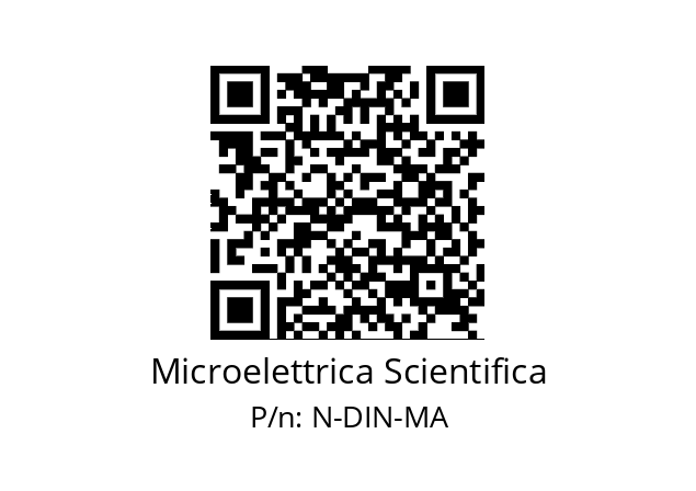   Microelettrica Scientifica N-DIN-MA