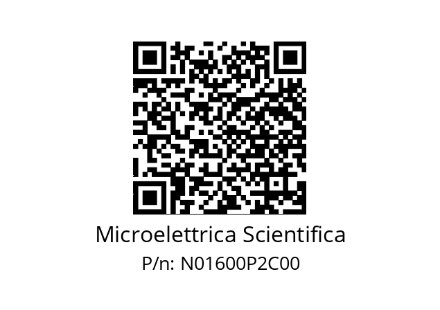   Microelettrica Scientifica N01600P2C00