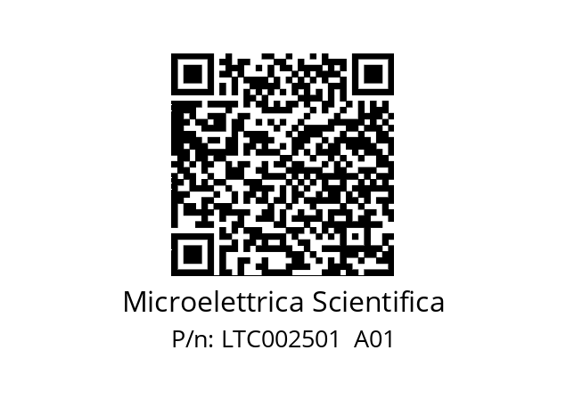   Microelettrica Scientifica LTC002501  A01