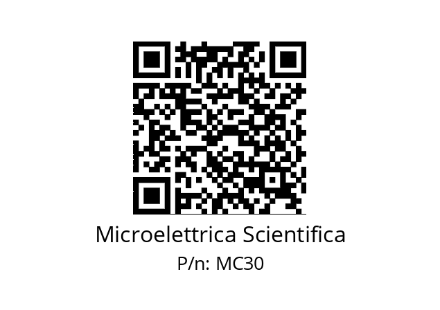   Microelettrica Scientifica MC30