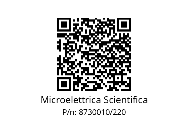   Microelettrica Scientifica 8730010/220