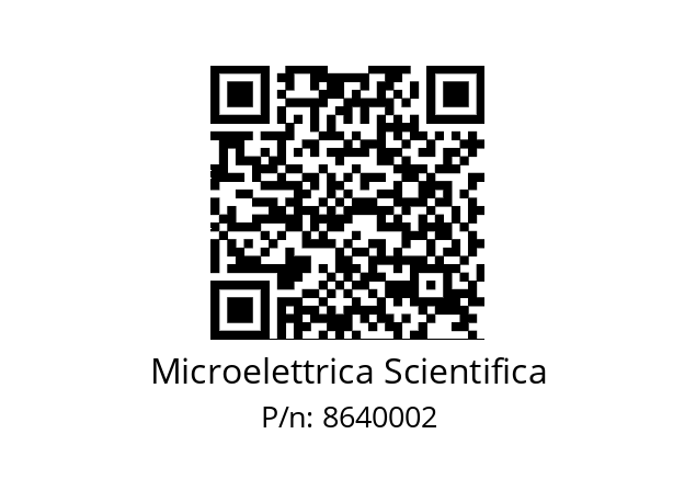   Microelettrica Scientifica 8640002