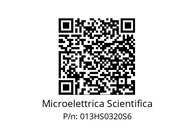   Microelettrica Scientifica 013HS0320S6