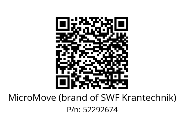   MicroMove (brand of SWF Krantechnik) 52292674