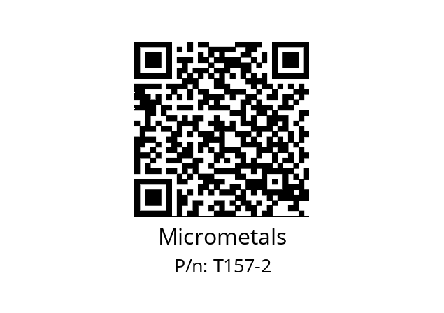   Micrometals T157-2