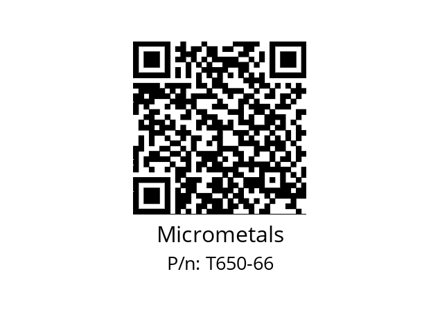   Micrometals T650-66