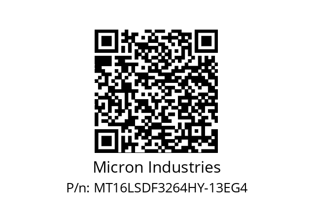   Micron Industries MT16LSDF3264HY-13EG4