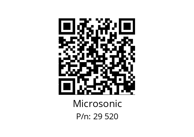   Microsonic 29 520