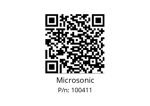   Microsonic 100411