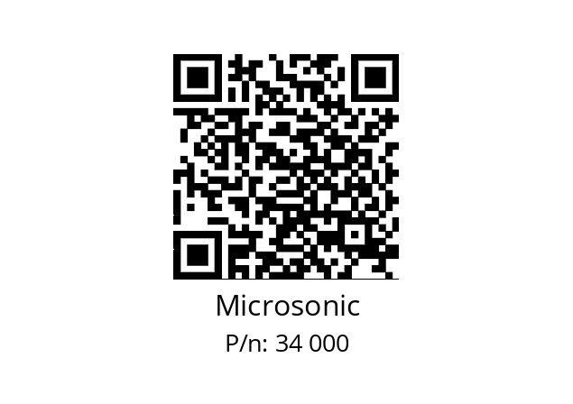   Microsonic 34 000