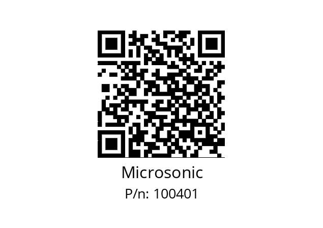   Microsonic 100401