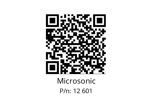  pico+25/WK/F/A Microsonic 12 601