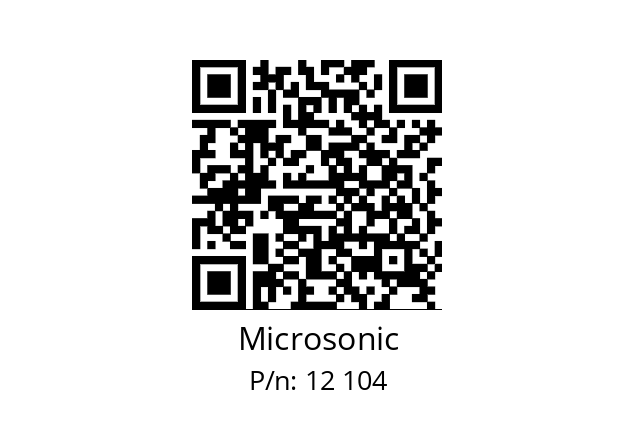  pico+25/TF/F Microsonic 12 104