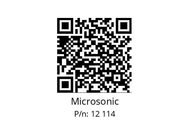  pico+25/TF/I Microsonic 12 114